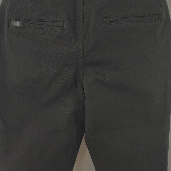 RSQ Jeans Mens Slim Taper Pants 29X30 Black - Picture 15 of 16